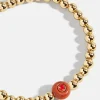 Semi-Precious Birthstone Pisa Bracelet - Garnet