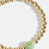 Semi-Precious Birthstone Pisa Bracelet - Peridot
