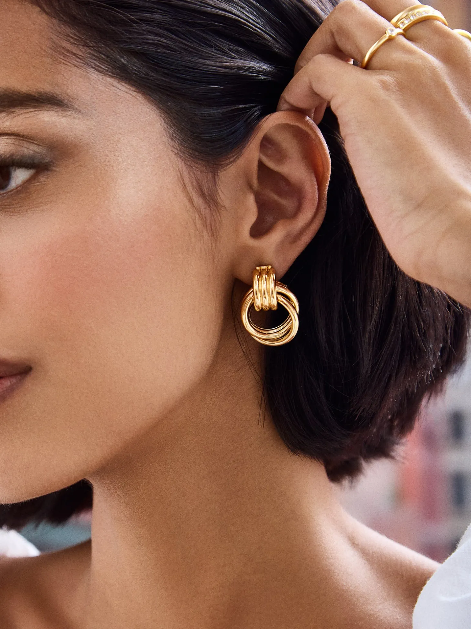 Shiloh Earrings - Gold