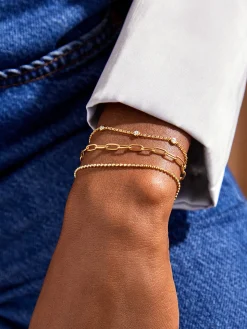 Small 14K Gold Vermeil Hera Bracelet - Small 14K Gold Vermeil