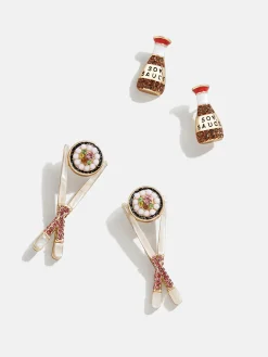 Soy Cute Earring Set - Soy Cute Earring Set