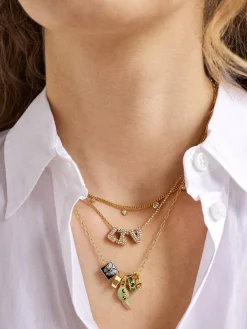 STAR WARS™ GROGU™ Charm Necklace - Gold/Green