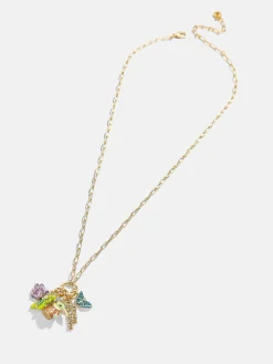 STAR WARS™ GROGU™ Cluster Charm Necklace - Gold/Green