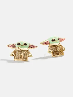 STAR WARS™ GROGU™ Earrings - Gold/Green