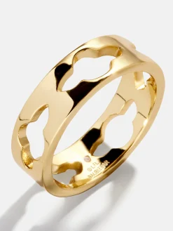 STAR WARS™ GROGU™ 18K Gold Cutout Ring - Gold