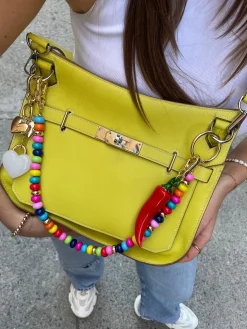 Taking Heart Bag Charm - Heart