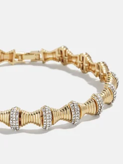 Tamera Gold Bracelet - Gold/Pavé