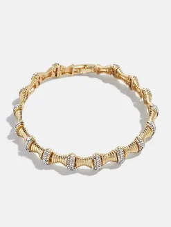 Tamera Gold Bracelet - Gold/Pavé