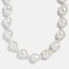 Teagan Pearl Necklace - White
