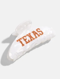 University of Texas at Austin White Hair Clip - University of Texas at Austin