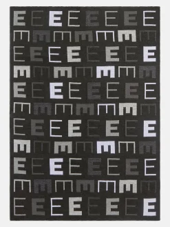 Upside Down & All Around Custom Blanket - Black/Gray