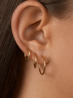 Verbena 18K Gold Vermeil Earrings - 15MM