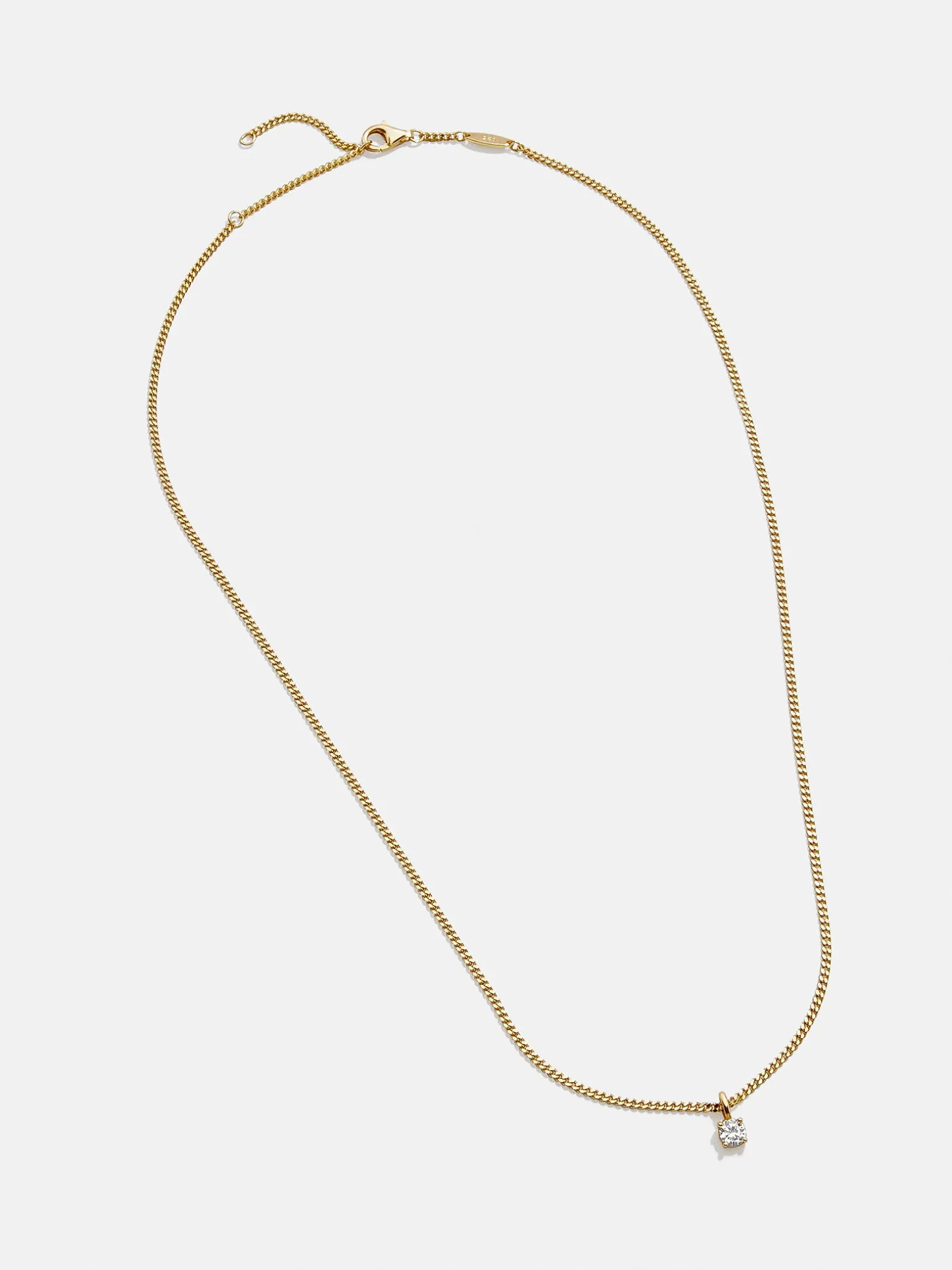 Victoria 18K Gold Vermeil Necklace - Gold/Pavé