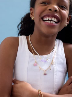 You’re Spe-Shell Kids’ Charm Necklace - Seashell
