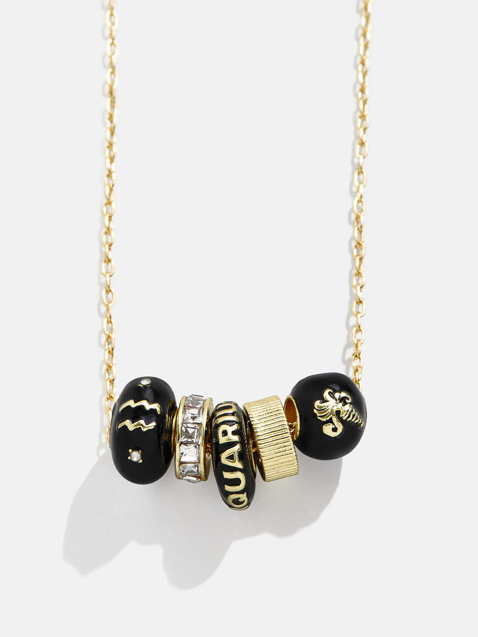 Zodiac Charm Necklace - Aquarius