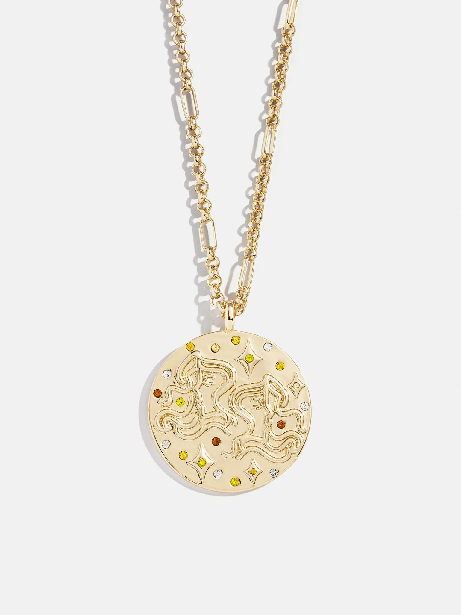 Zodiac Pendant Necklace - Gemini
