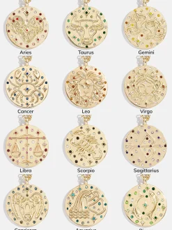 Zodiac Pendant Necklace - Pisces