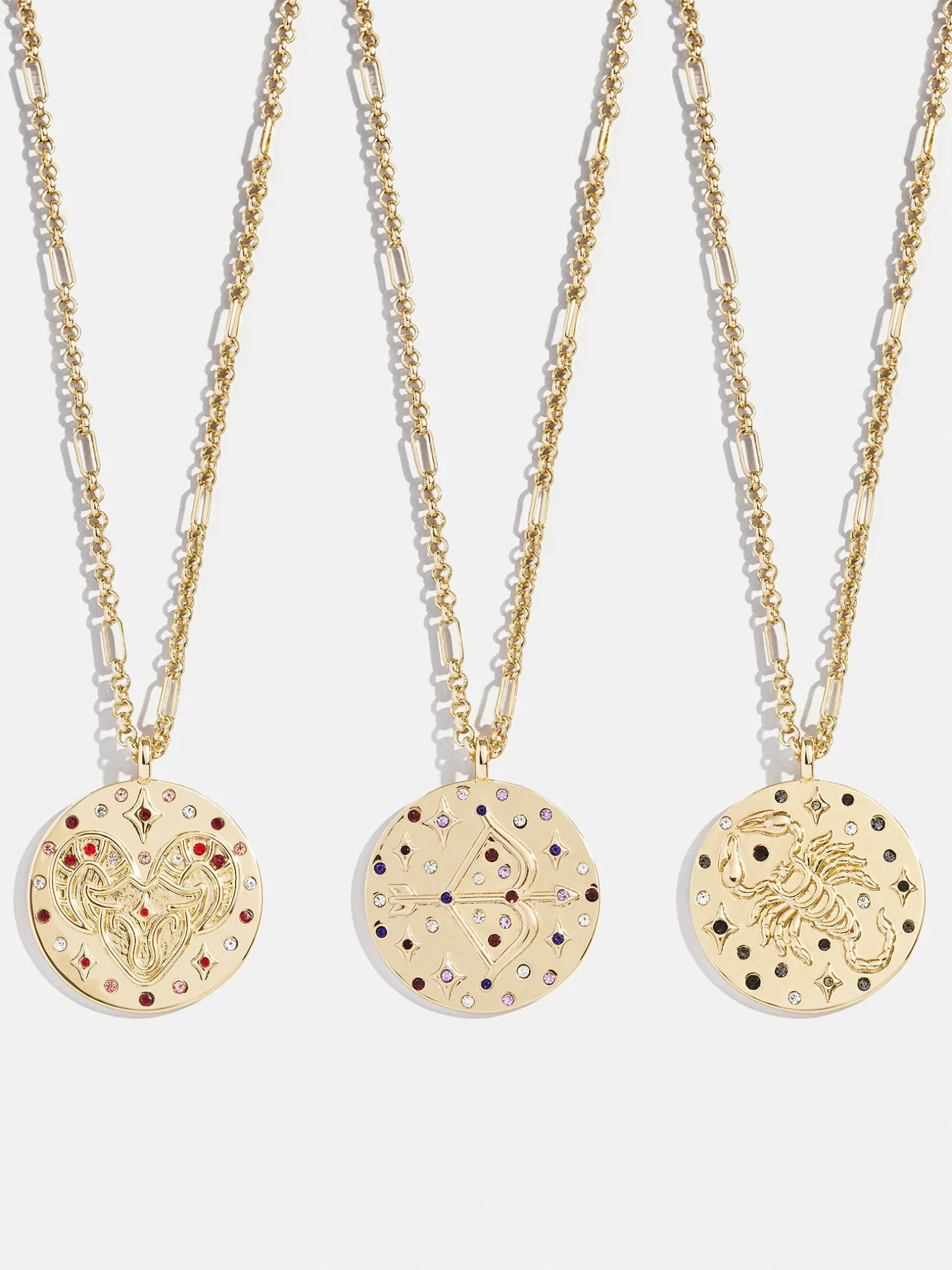 Zodiac Pendant Necklace - Aries