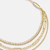 Zora 18K Gold Vermeil Layered Bracelet - Zora 18K Gold Vermeil Layered Bracelet
